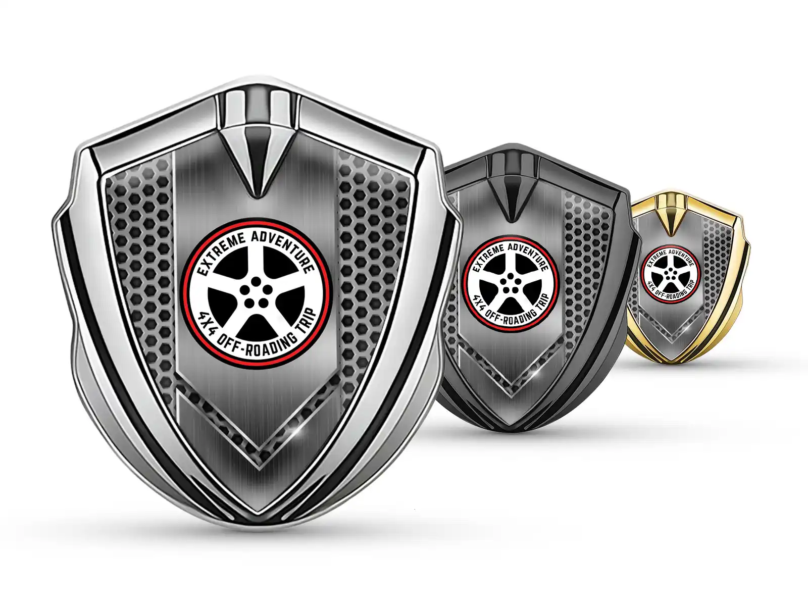 3d Metal Emblem Max Design Sturdy 3D Decal